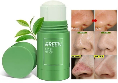 CATERINACHIARA Green Stick Purifying Solid Cleansing Clay Stick Mask(40 g)