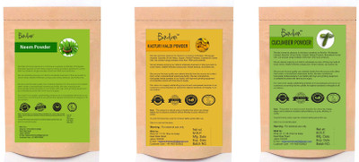BIndian NeemPowder Kasturi Haldi Cucumber Powder (50gm)Each(50 g)