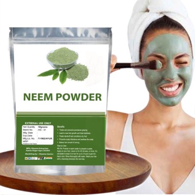 Aktivemusli Pure Natural & Organic Neem Powder for remove Pimple, Acne Skin & Hair Care(100 g)