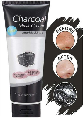 MYEONG CHARCOAL OIL CONTROL ANTI-BLACK HEAR MAKS CREAM COMBO OF 1(130 ml)