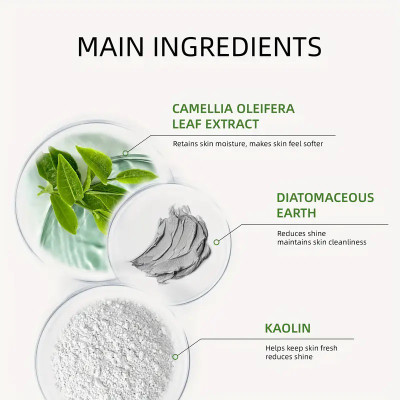 AFARAXIA Korean glass skin Green Tea Cleansing Mask Stick for Face(40 g)