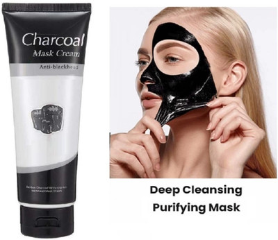REIMICHI Activated Charcoal Peel Off Mask With 10X Detoxifying Power(130 g)