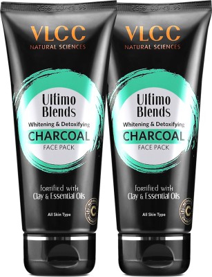 VLCC Ultimo Blends Charcoal Face Pack (Pack of 2)(100 g)