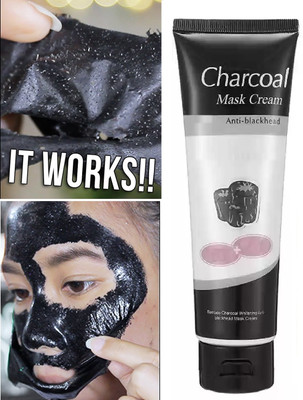 Amaryllis Best CHARCOAL Face Mask Cream(130 ml)