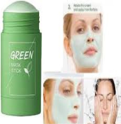 Luipui wonderful face pack green tea stick mud form for man and woman(40 g)
