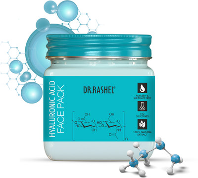 DR.RASHEL HYALURONIC ACID FACE PACK | Youth Revitalizing, Nourishing & Elasticity(380 ml)