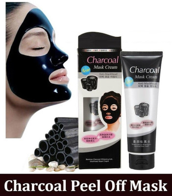 MYEONG Charcoal Face Mask Anti Blackhead Charcoal Face Whitening Mask Charcoal Cream(130 ml)