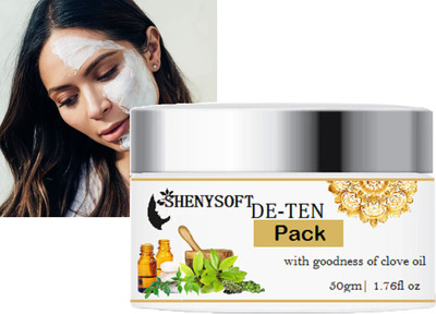 sheny soft De Tan Face Pack, Tan Removal(50 g)