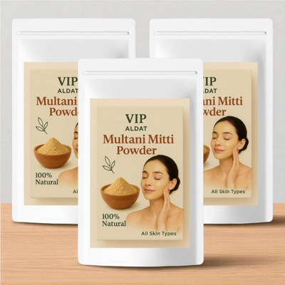 VIP ALDAT Multani Mitti Royal Radiance Complex for Youthful Crystal Clear Skin(450 g)