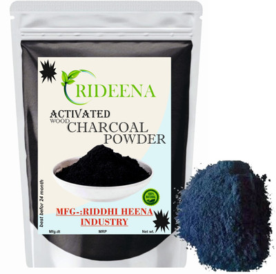Rideena Best Quality Activated Charcoal Powder for face pack glow skin(600 g)