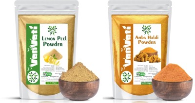 Vanvati LemonPeel Powder & Ambaa Haldi Powder Glowing Skin 50gm(100 g)