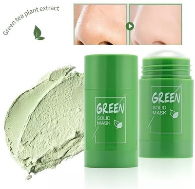 THTC Green Tea Stick Face Mask For Blackhead & Whitehead Remover(40 g)