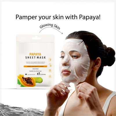 luzimaisa VITAMIN C SHEET MASK WITH SERUM CONTAINS(20 g)