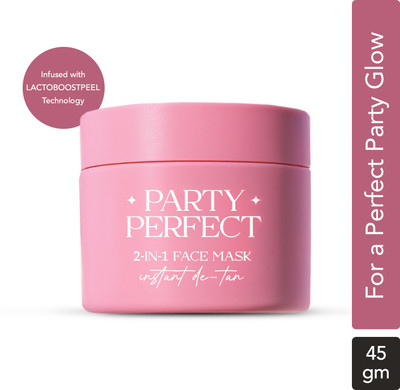 BELLAVITA Party Perfect 2-in-1 Face Mask | Instant Tan Removal| Instant Brightening(45 g)