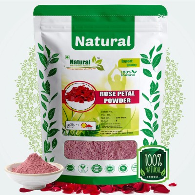 Natural Health and Herbal Products Hydrating Rose Petal Powder - Face Mask | Face pack | Face Glow Skin whitening(100 g)