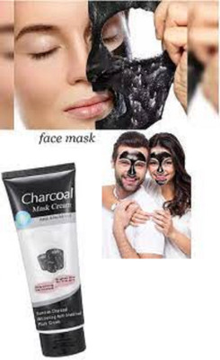 Luipui new trending charcoal peel off mask for men and women(130 g)