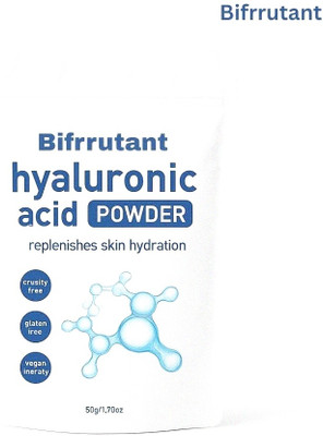 BIFRRUTANT Hyaluronic Acid Powder For Face Wrinkle Free Youthful Glow(50 g)