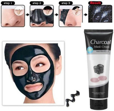 FELICECHIARA CHARCOAL MASK CREAM ANTI BLACKHEAD FOR MEN & WOMEN(130 g)