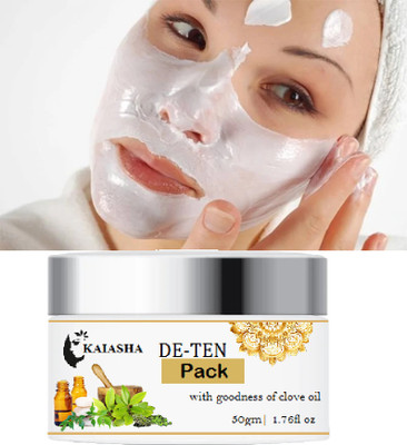 KAIASHA Clove de tan face pack for womans and girls all time use(50 g)