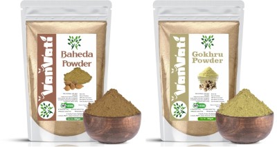 Vanvati Baheda Powder And Organic Gokhru Powder (50gm)each(100 g)