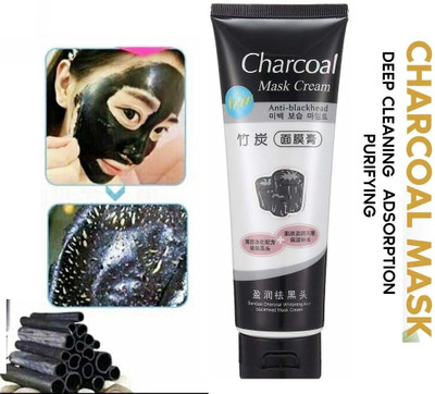 FELICECHIARA Tube Charcoal Peel Off Mask for Blachead and Whitehead Remover(130 ml)