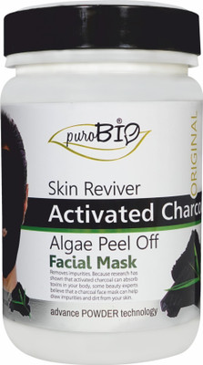 purobio Skin Reviser Activated Black Head Removal Algae Peel off Mask - 500 GM(500 g)