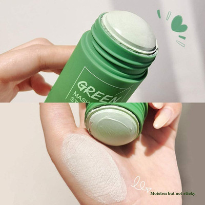GFSU - GO FOR SOMETHING UNIQUE Green Tea Stick Face Mask For Blackhead Remover, Anti Acne & Oil Control(40 g)