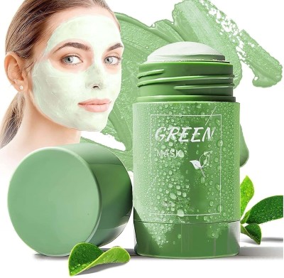 GFSU - GO FOR SOMETHING UNIQUE Green Tea Cleansing Mask Stick For Blackheads for Men and Women(40 g)