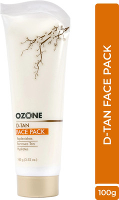OZONE D Tan Face Pack - Helps to Removes, Prevents Sun Damage & Boosts Skin Complexion(100 g)