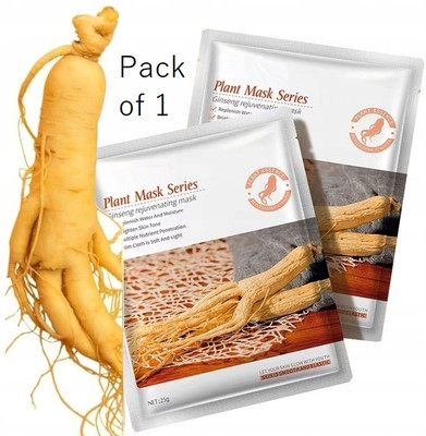 ADJD Best Ginseng Enriched Purifying Face Sheet Mask Brightens Complexion(25 ml)