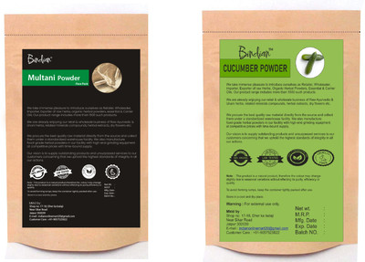 BIndian Natural Multani mitti & Cucumber(50 g)