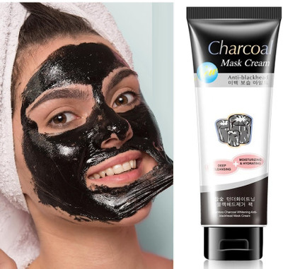 BLUEMERMAID Activated Bamboo Charcoal Face Mask Deep Skin Clean(130 g)