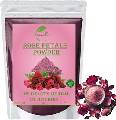 Beautoherb Glow Rose Petal Powder for face pack new pack(300 g)