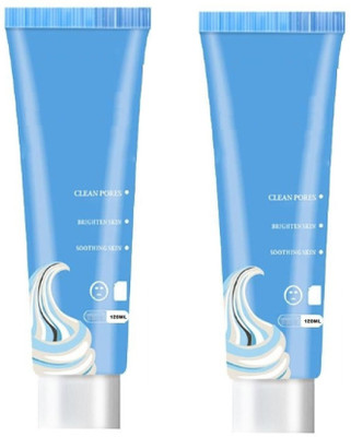 Luster Shine Ice Cream Mask Moisturizing Cares Pores Skin Whitening Pores(240 g)
