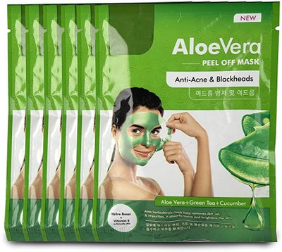 AFARAXIA Use Aloe Vera Peel Off Mask Enriched With Extract and Vitamin E(130 ml)