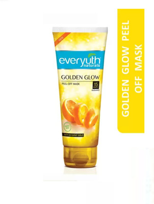 Everyuth Naturals golden glow peel of mask 100g Pack Of 1(100 g)