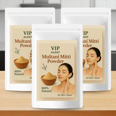 VIP ALDAT Multani Mitti Luxury Herbal Touch for Smooth Radiant and Healthy Skin Glow(450 g)