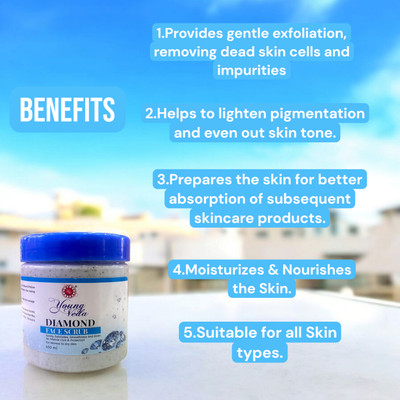 YOUNGVEDA YOUNG VEDA DAIMOND FACE SCRUB 450 GM Scrub(450 ml)