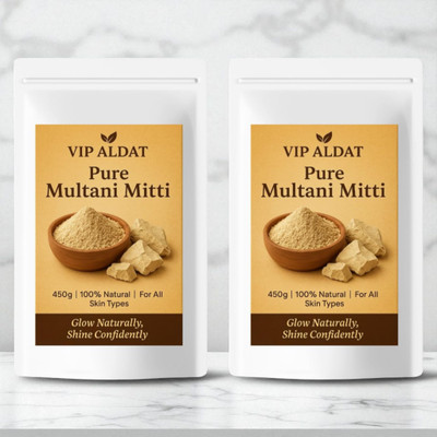 VIP ALDAT Multani Mitti Rogmukt Twacha Aur Saundarya Ka Shuddh Yog Ka Vachan(400 g)