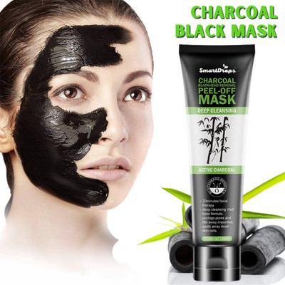 smartdrops Activate Charcoal Peel off Mask blackhead Remover Deep Cleaning(60 ml)