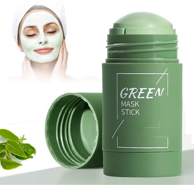REIMICHI Green Tea Mask Stick for Face Purifying Clay Stick Mask For Deep Cleaning(40 g)