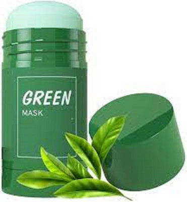 Luipui green tea solid mud stick for anti acne pimples(40 g)