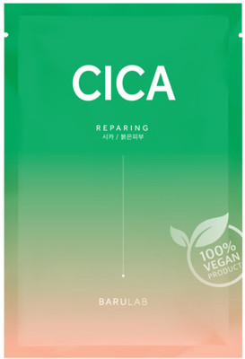 BARULAB CICA Repairing Sheet Mask | Intense Hydration | Korean Face Mask for Men & Women(23 g)
