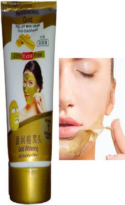 Amaryllis Easy to Use Gold Peel Off Mask Lightens Skin Tones(100 g)