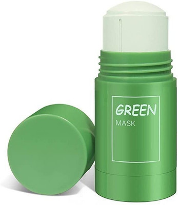 Luster Shine Green Tea Mask Stick for Face Purifying Clay Stick Mask for Men and Women(40 g)
