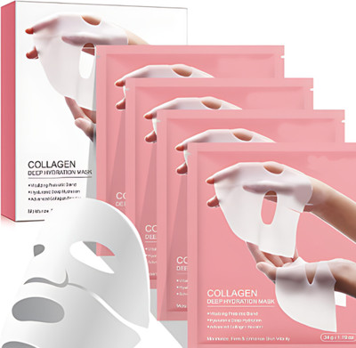 Feemie Bio-Collagen Real Deep Mask (2 Units)- Hydrating Overnight Solution(76 g)