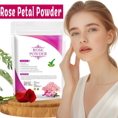 Aktivemusli Organic Rose Petal Powder For Face Pack And Skin 100 Gram Pack(100 g)