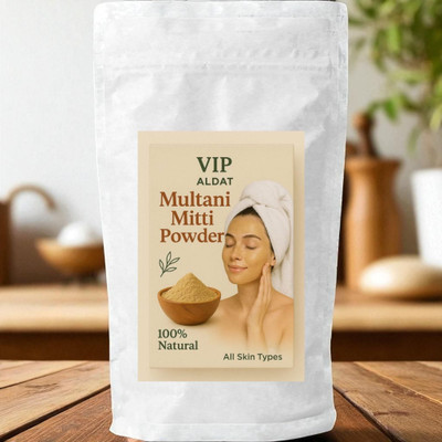 VIP ALDAT Deep Detox Multani Mitti for Oily Acne Prone Skin and Fresh Glow(100 g)