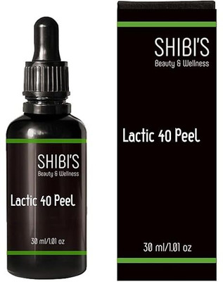 SHIBI'S Lactic 40 Peel 30ml with Neutralizer 100ml for Smooth, Clear & Even Skin Tone(20 ml)