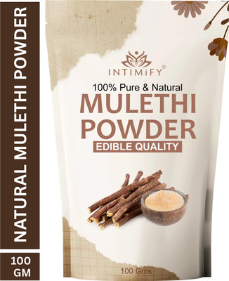 INTIMIFY Mulethi Powder for Face and Hair, Skin Glowing, Drinking(100 g)